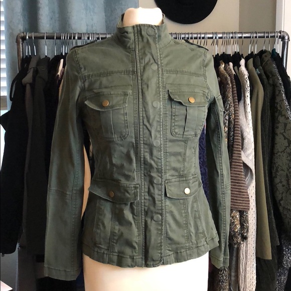 kensie jacket green